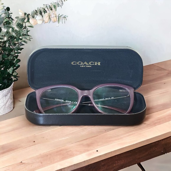 Coach Accessories - COACH Women’s Prescription Glasses Purple with Case